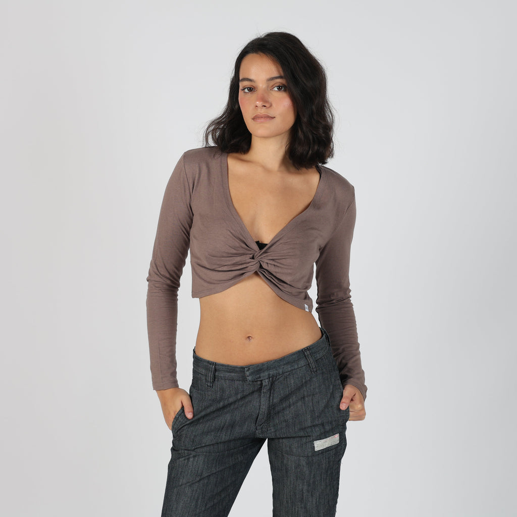 Brown Y2K CLP Cami (S)