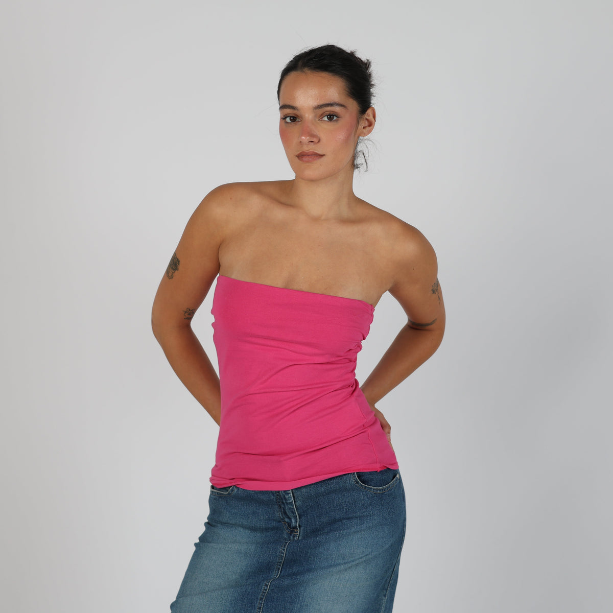 Pink Y2K Clockhouse Cami (M)