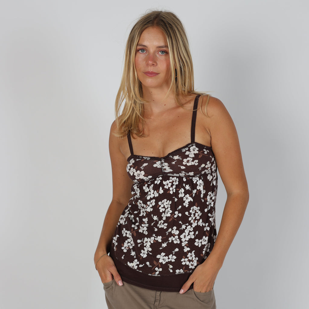Brown Y2K Terranova Cami (XS)