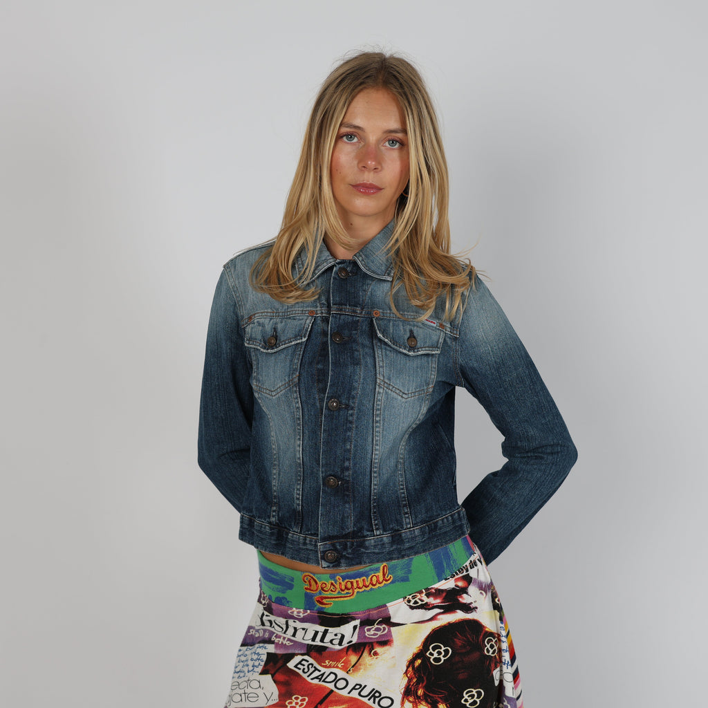 Blue Y2K PHARD Denim Jacket (S)
