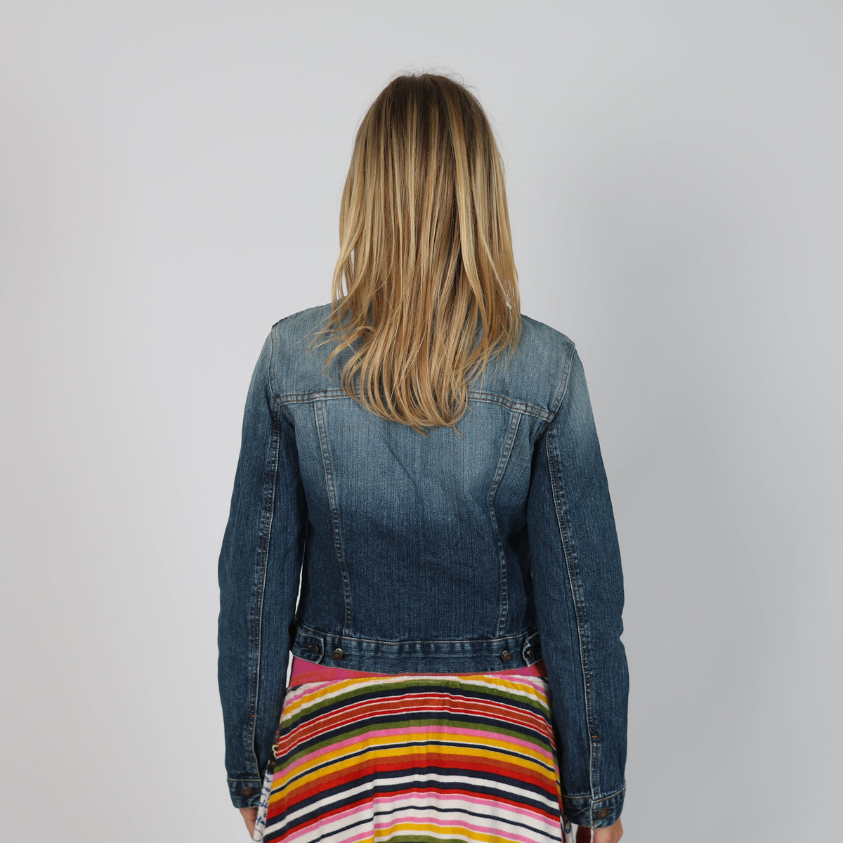 Blue Y2K PHARD Denim Jacket (S)