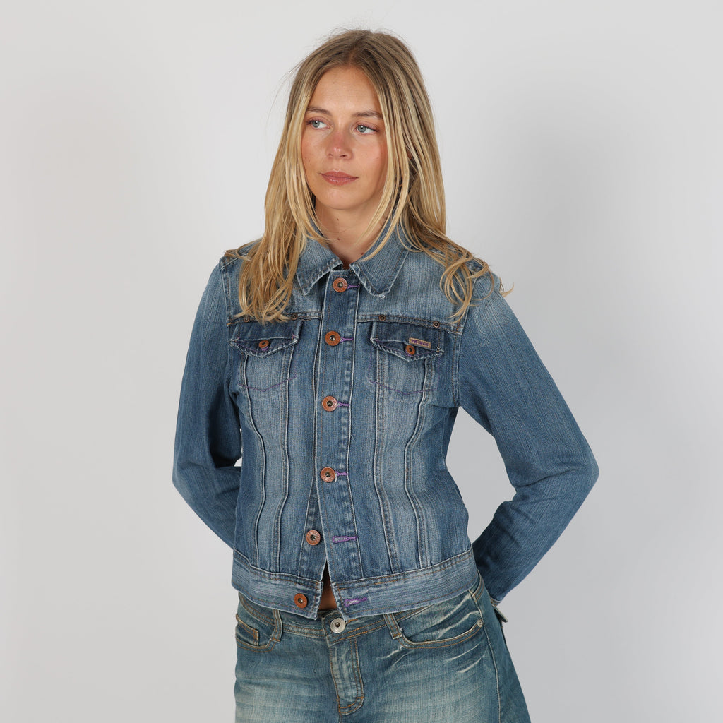 Blue Y2K St.Diego Denim Jacket (S)
