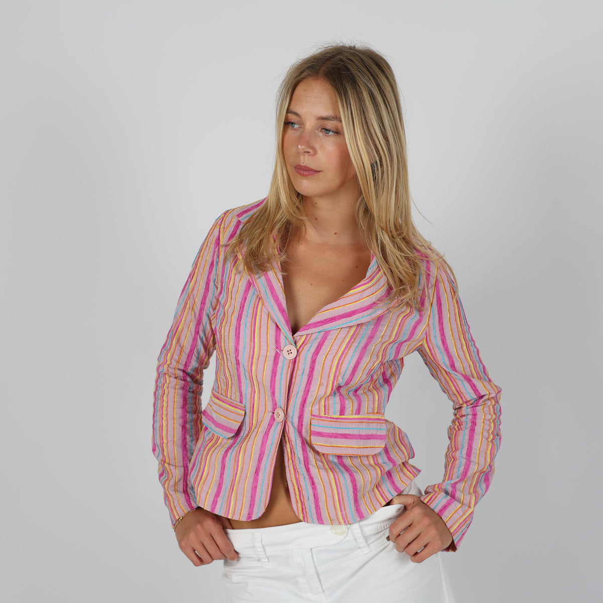 Baby Pink 90s TGSM Blazer (S)