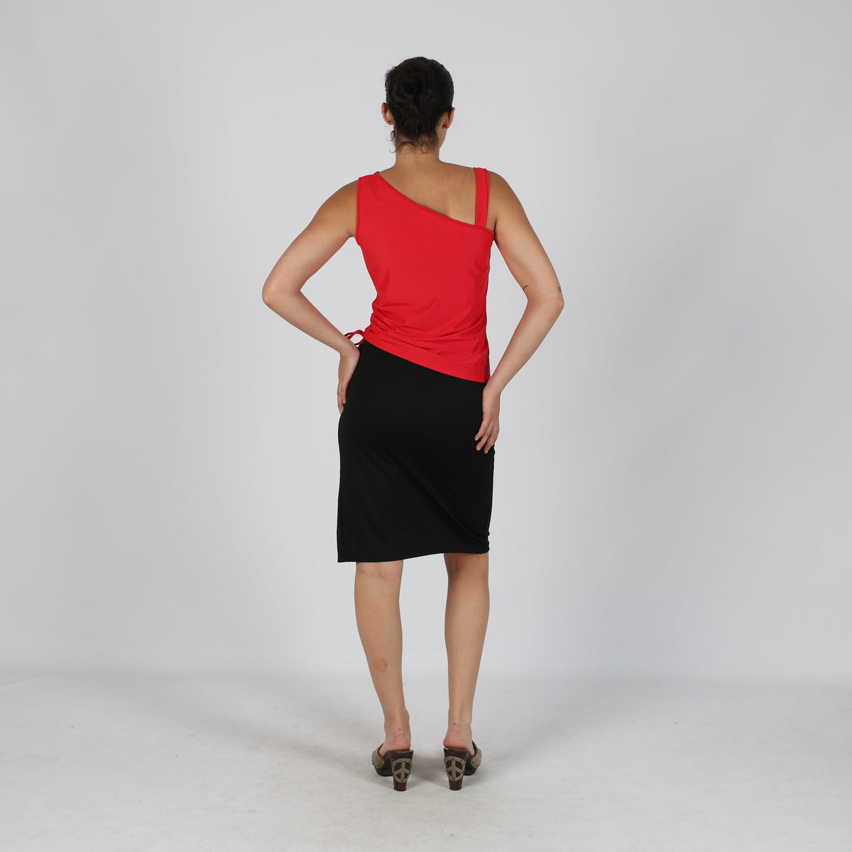 Black Y2K Pimkie Woven Midi Skirt (XS)