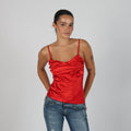 Red Y2K Made in Italy Cami (XS)