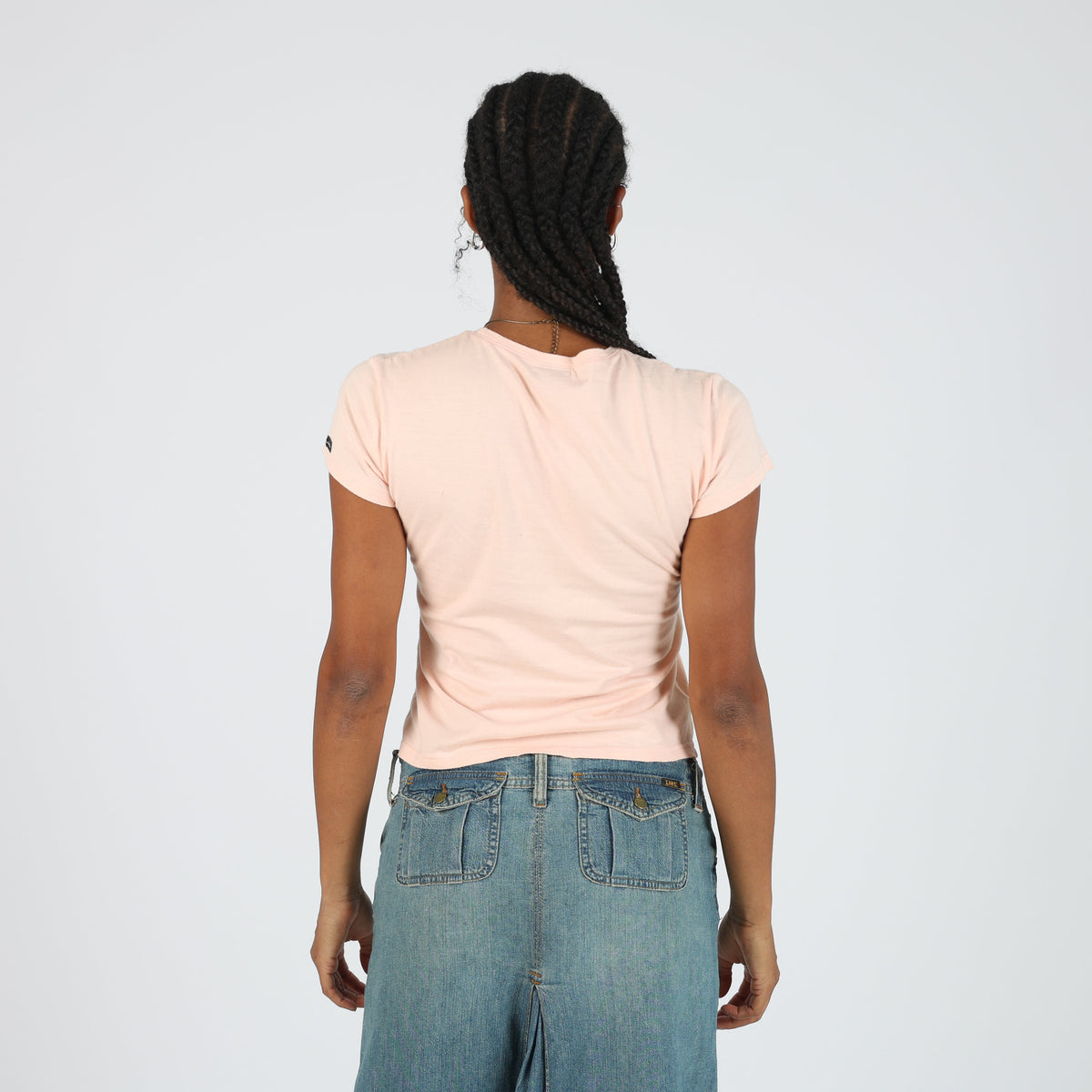 Baby Pink Y2K Dolce & Gabbana Baby Tee (S)