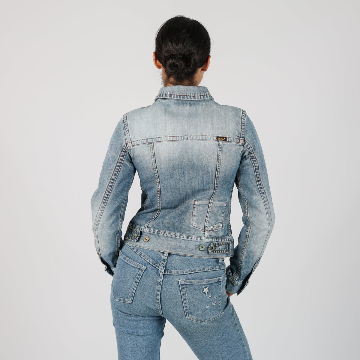 Light Blue Y2K Killah Denim Jacket (S)