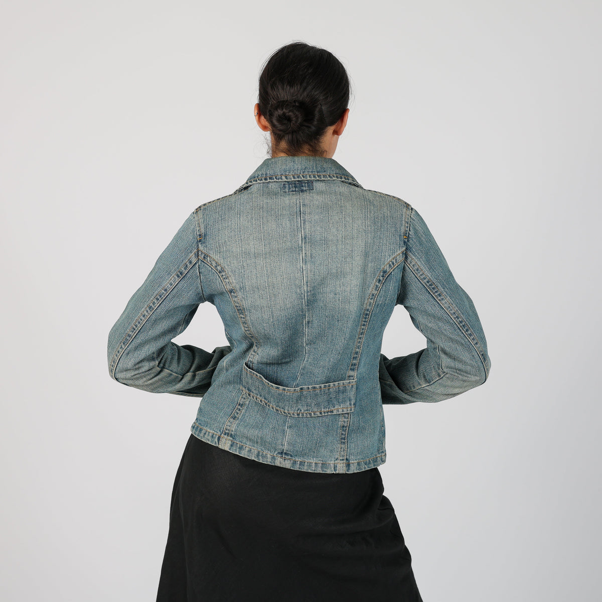 Blue Y2K Blue Collection Denim Jacket (S)