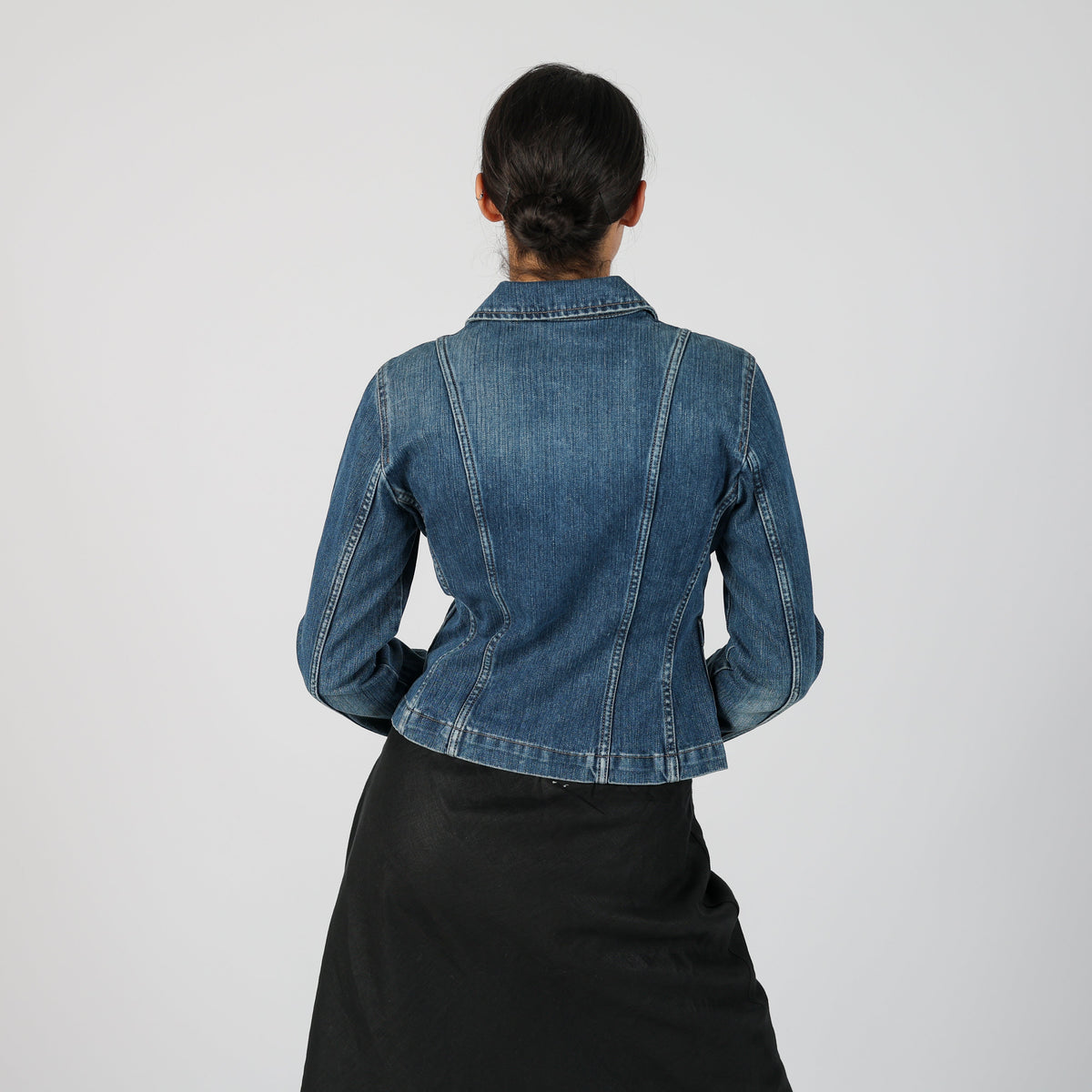 Blue 90s United Colors of Benetton Denim Jacket (S)