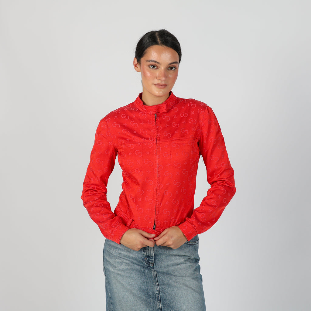 Red Y2K Guess Light jacket (S)