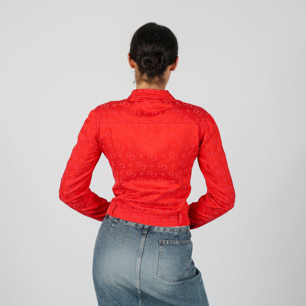 Red Y2K Guess Light jacket (S)