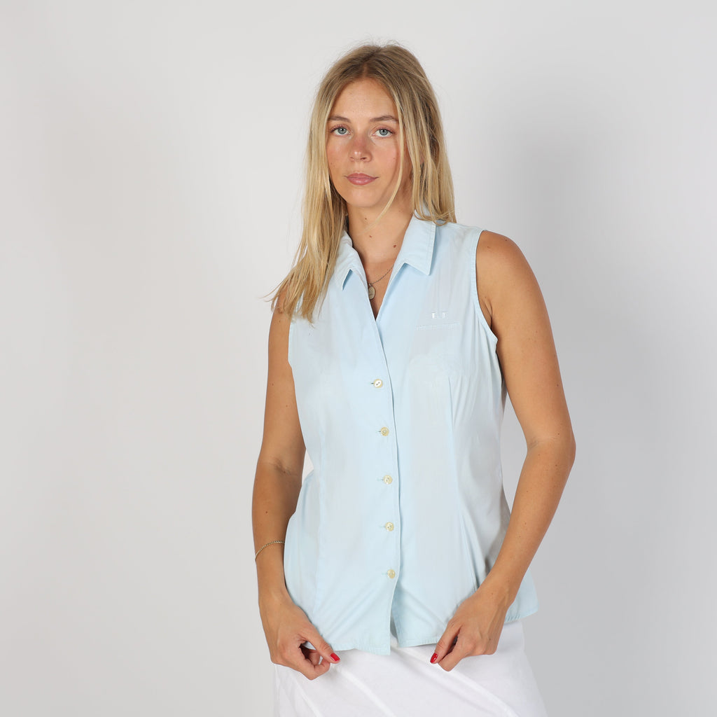 Light Blue Y2K Iceberg Shirt (S)