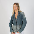 Blue Y2K Made in Italy Denim Jacket (M)