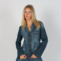 Blue Y2K PHARD Denim Jacket (S)