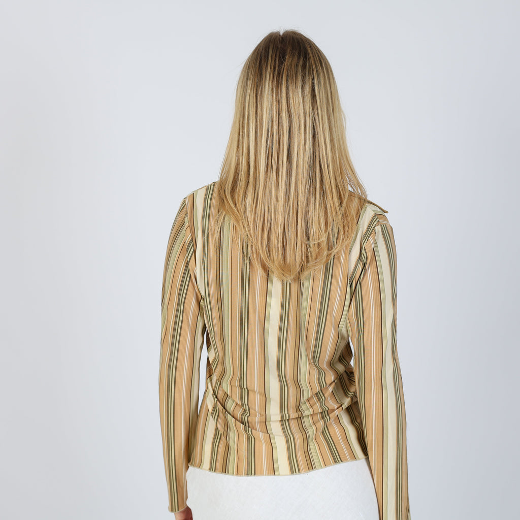 Tan Y2K Coconuda Blouse (S)