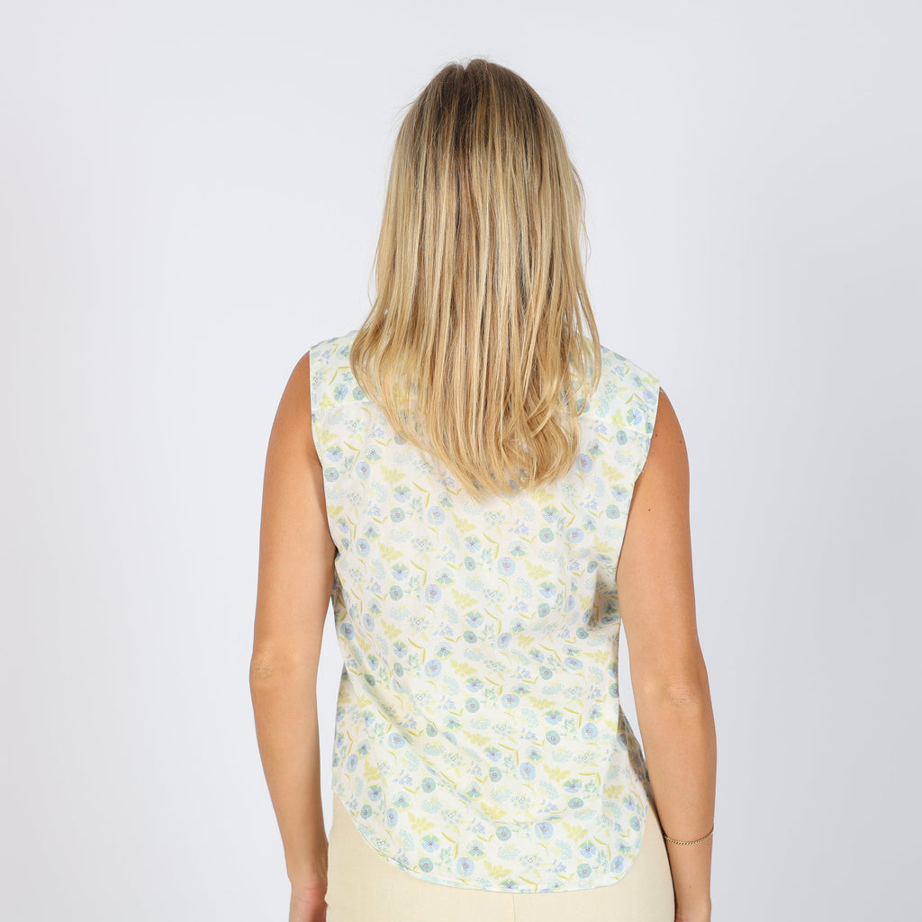 Cream Y2K Made in Italy Blouse (S)