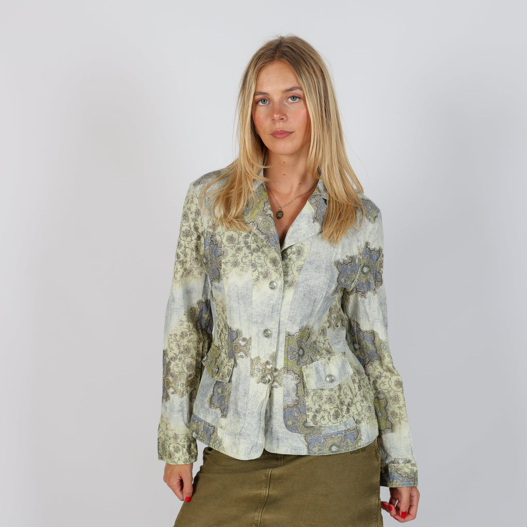 Light Green Y2K Light jacket Gerry Weber (M)