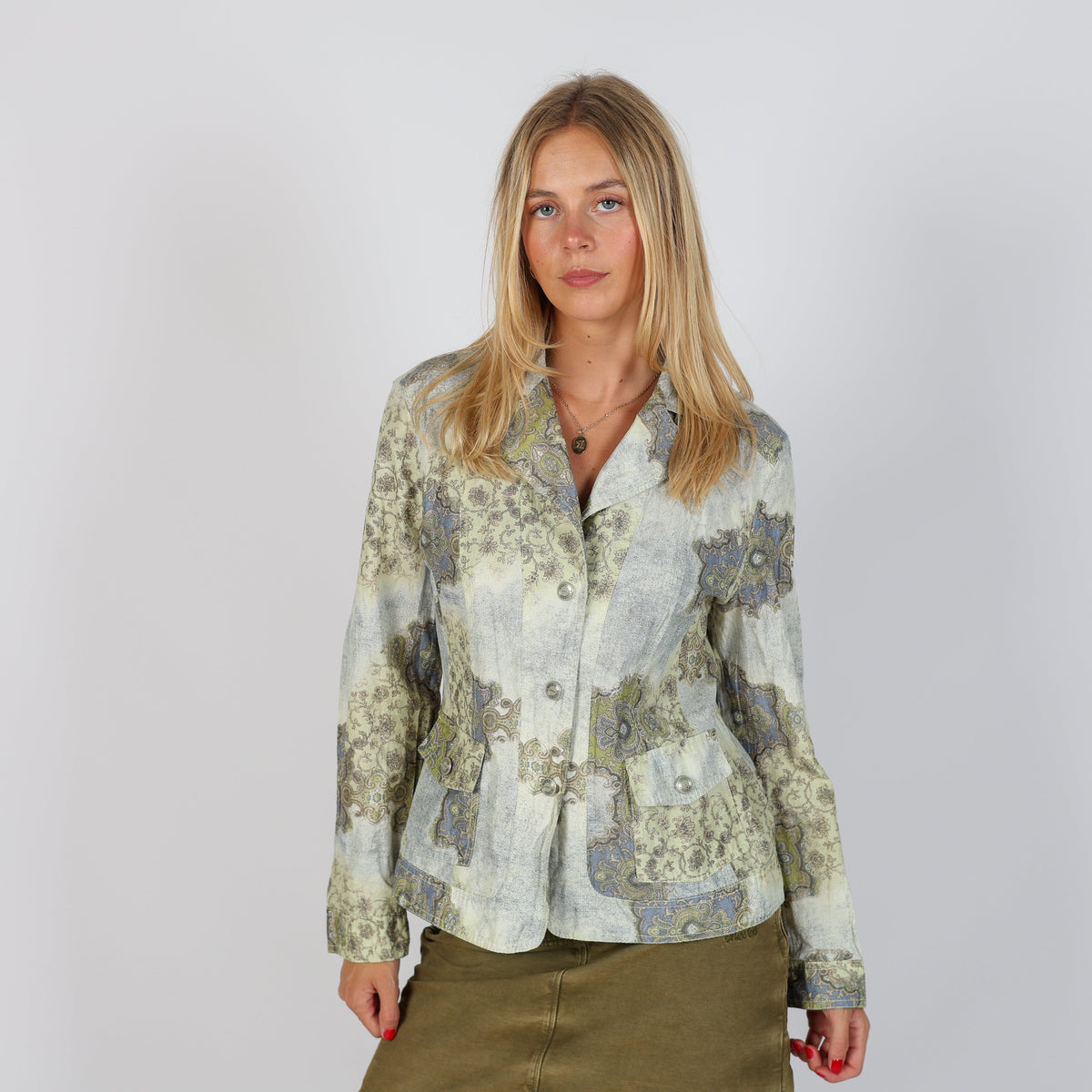 Light Green Y2K Light jacket Gerry Weber (M)
