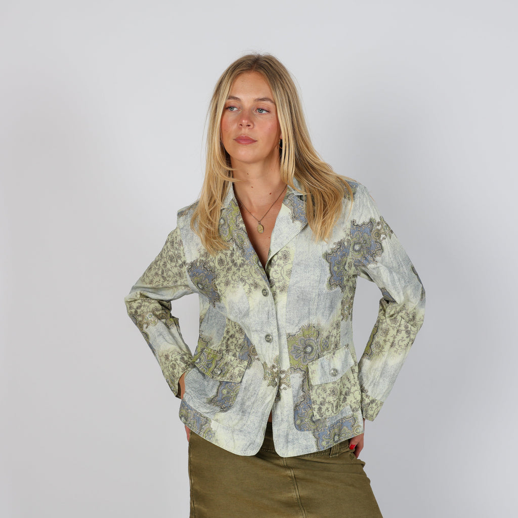 Light Green Y2K Light jacket Gerry Weber (M)