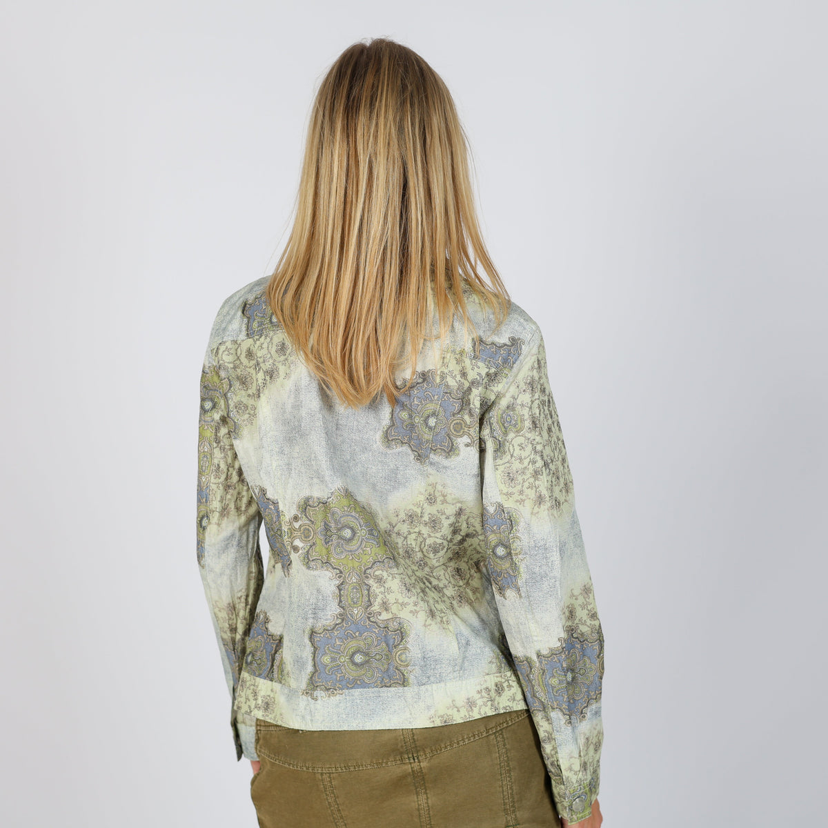 Light Green Y2K Light jacket Gerry Weber (M)