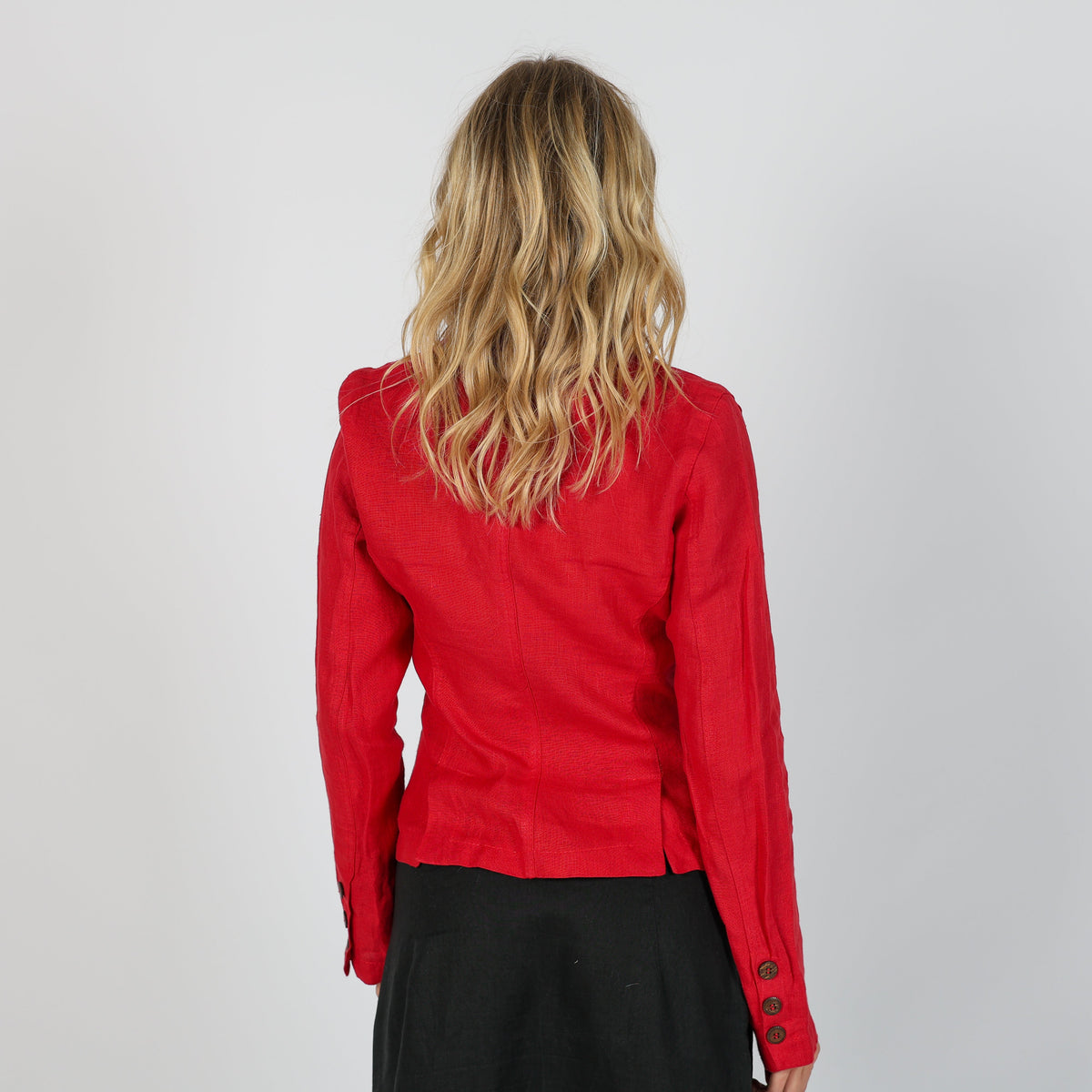 Red 90s Made in Italy Blazer (S)