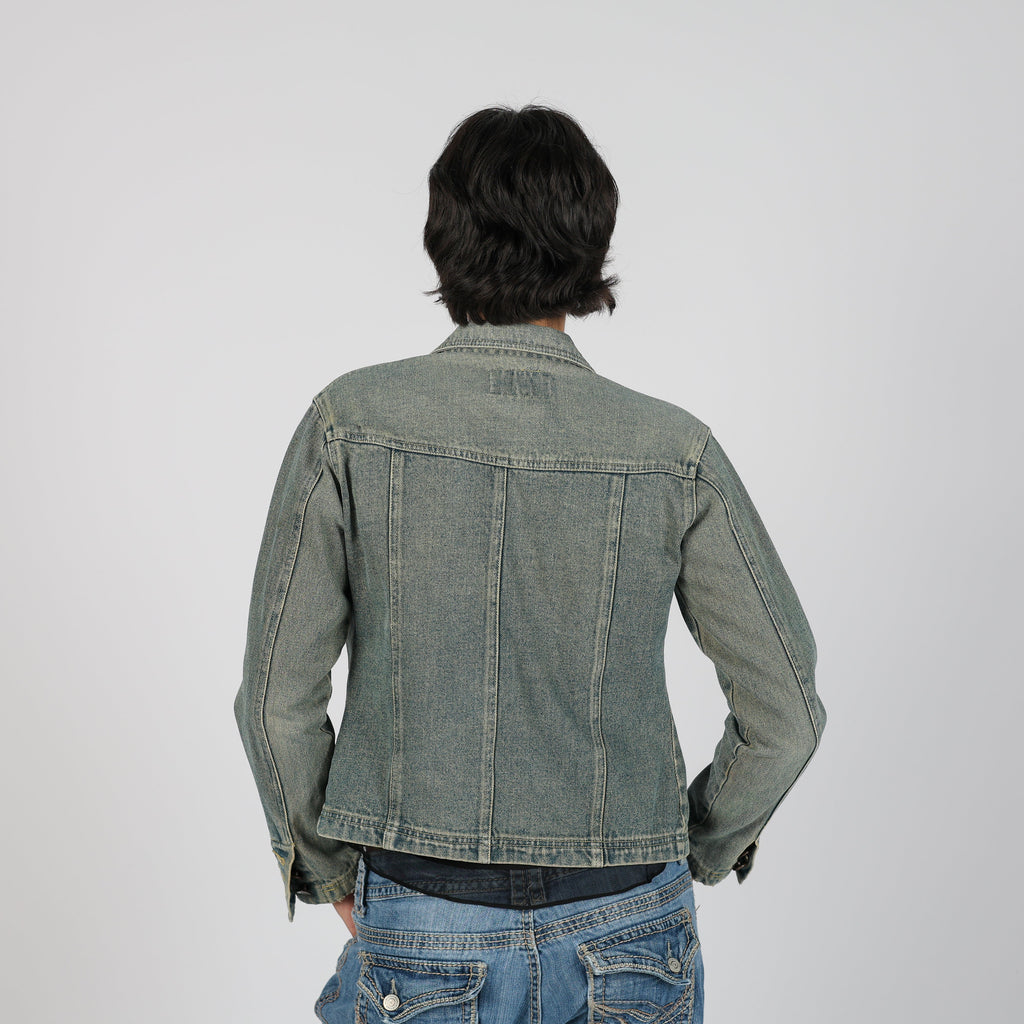Blue Y2K Denim Jacket (S)