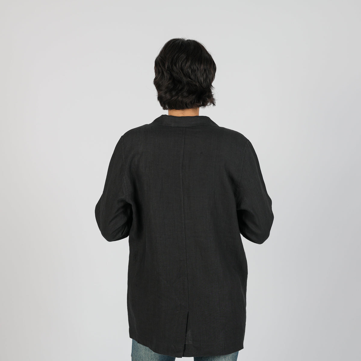 Black Y2K Made in Italy Blazer (L)