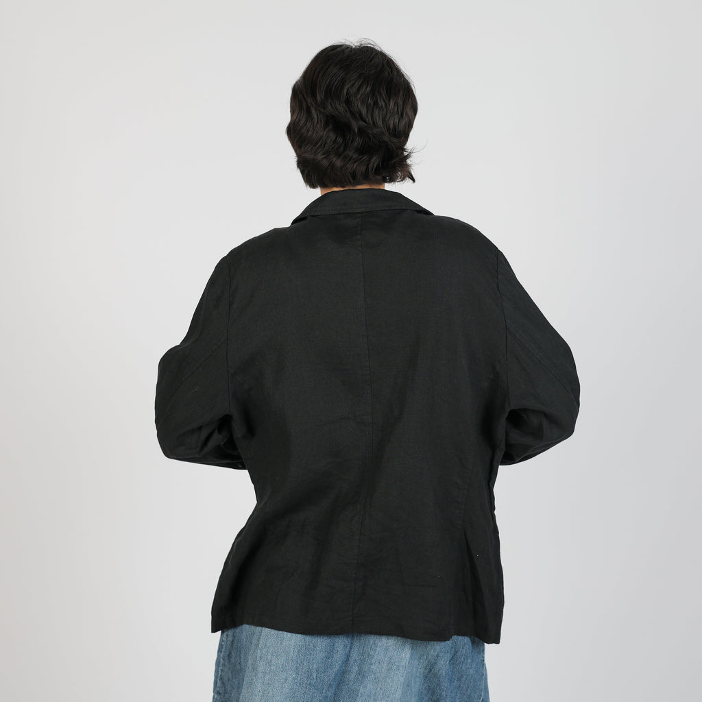 Black Y2K Made in Italy Blazer (L)