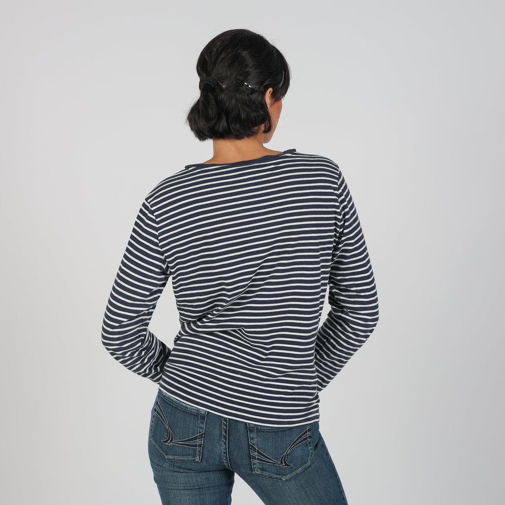 Black Y2K Tommy Hilfiger Long Sleeve Top (L)
