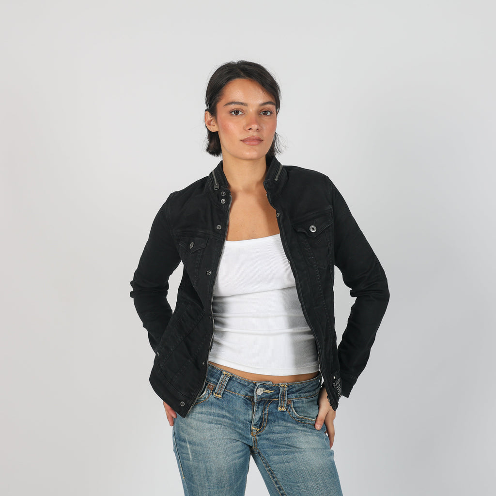 Black Y2K G-Star Light jacket (XS)