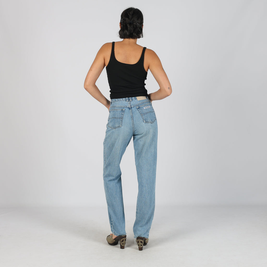 Light Blue Y2K Mom Jeans (XS)