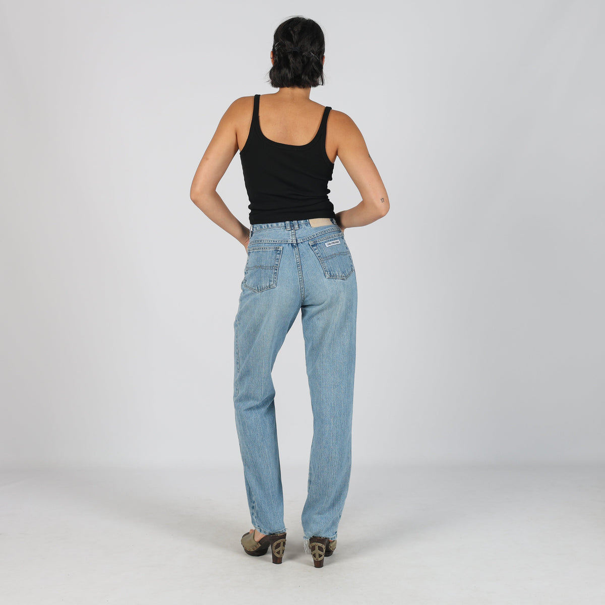 Light Blue Y2K Mom Jeans (XS)