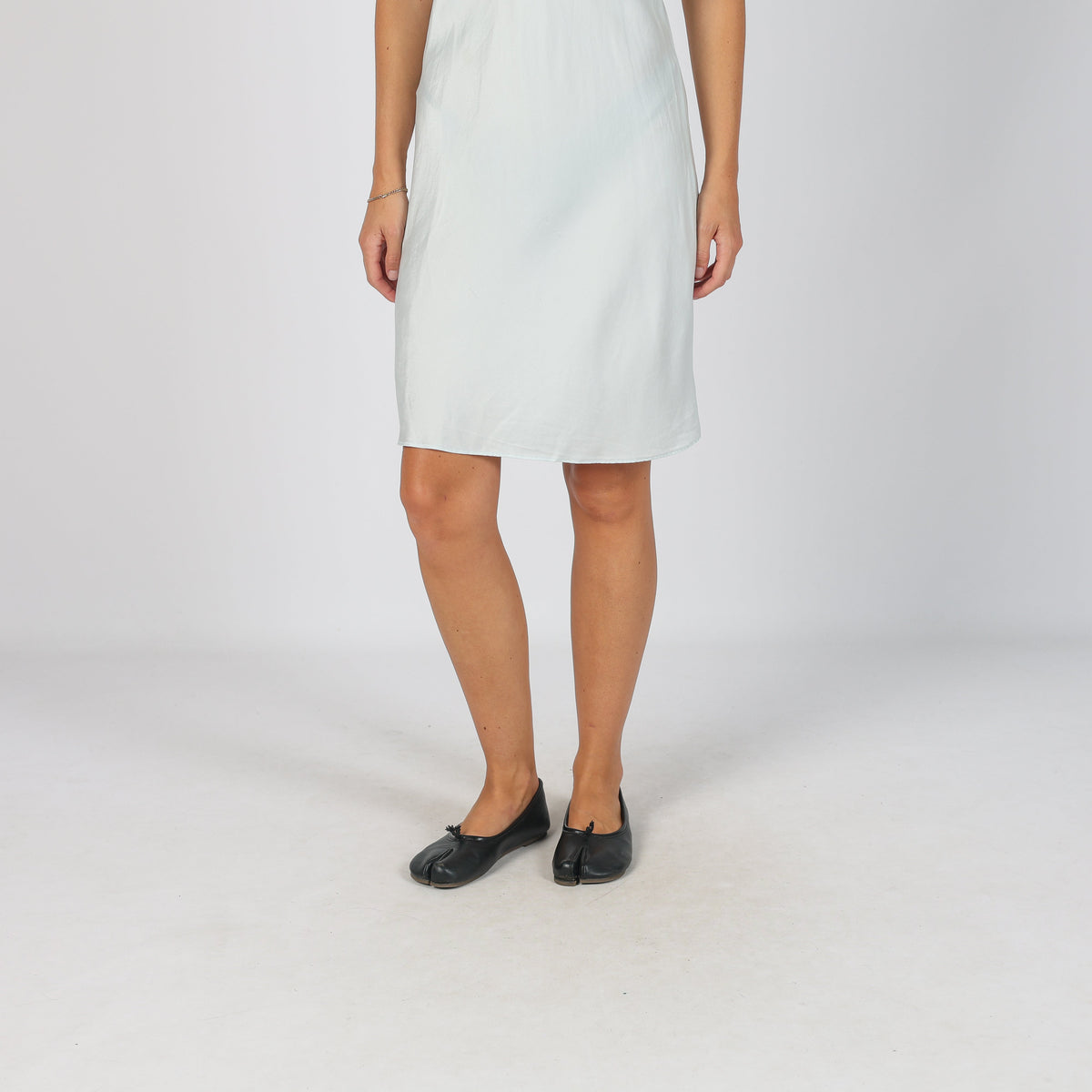 Light Blue Y2K Slip Dress (S)