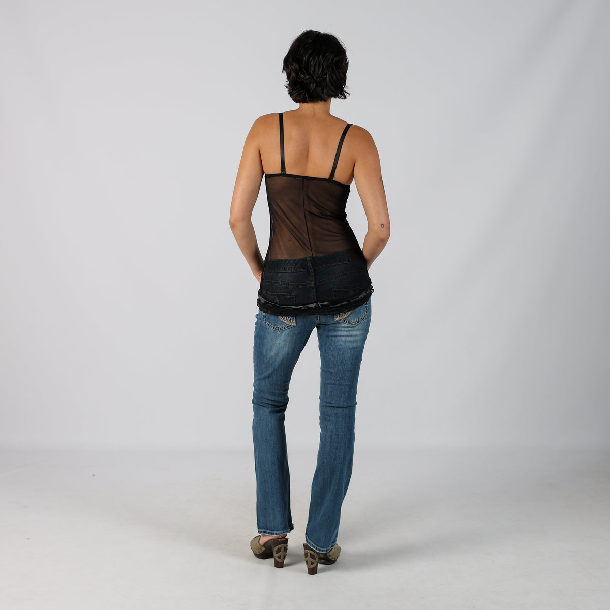 Blue Y2K Maurices Bootcut Jeans (M)