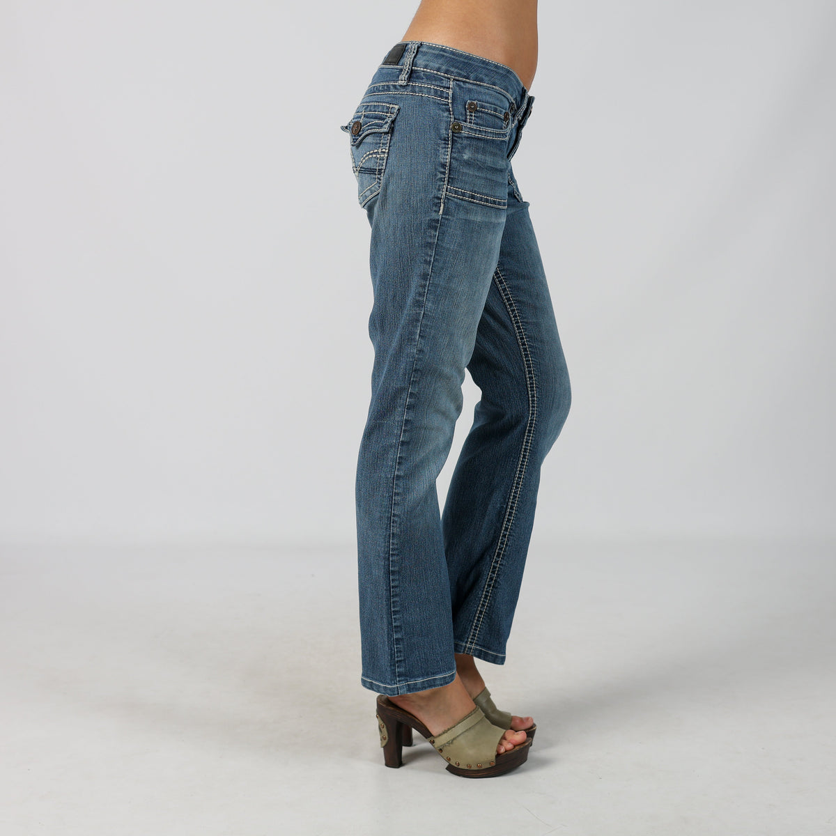 Blue Y2K YMI Jeans Bootcut Jeans (M)