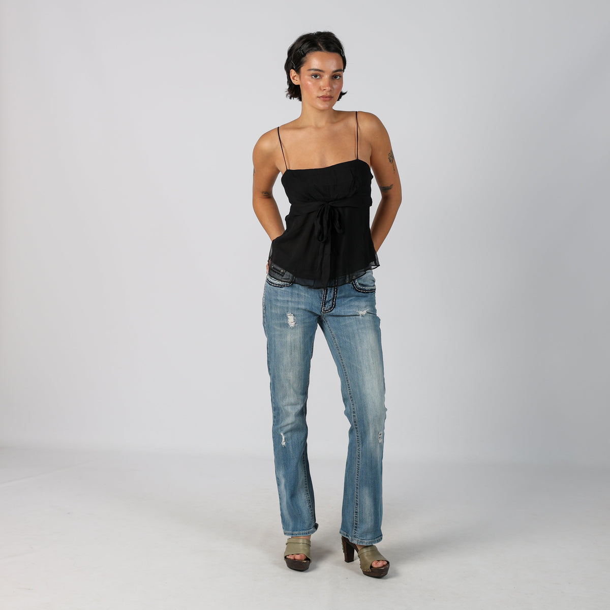 Blue Y2K Suko Jeans Bootcut Jeans (S)