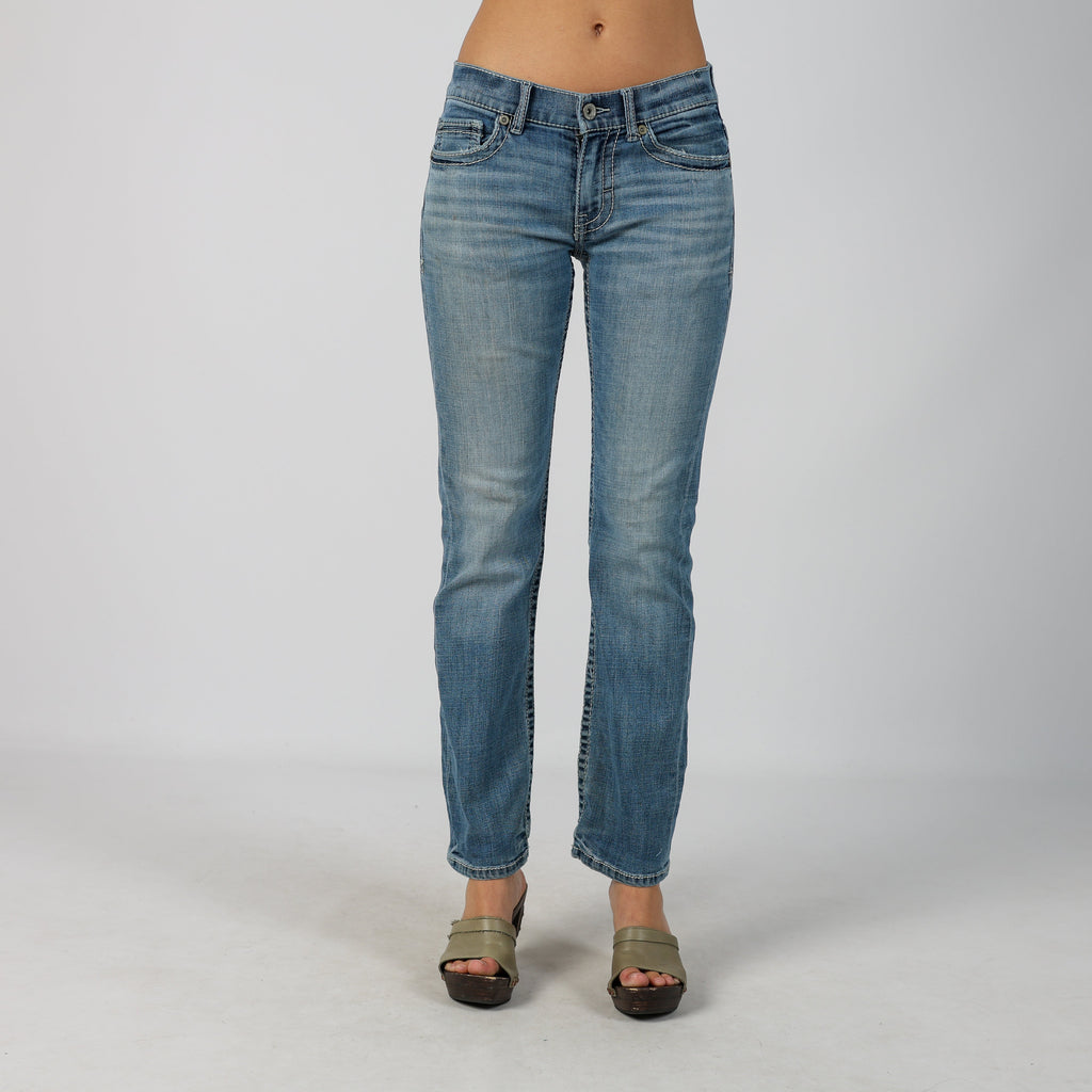 Blue Y2K Bootcut Jeans (S)