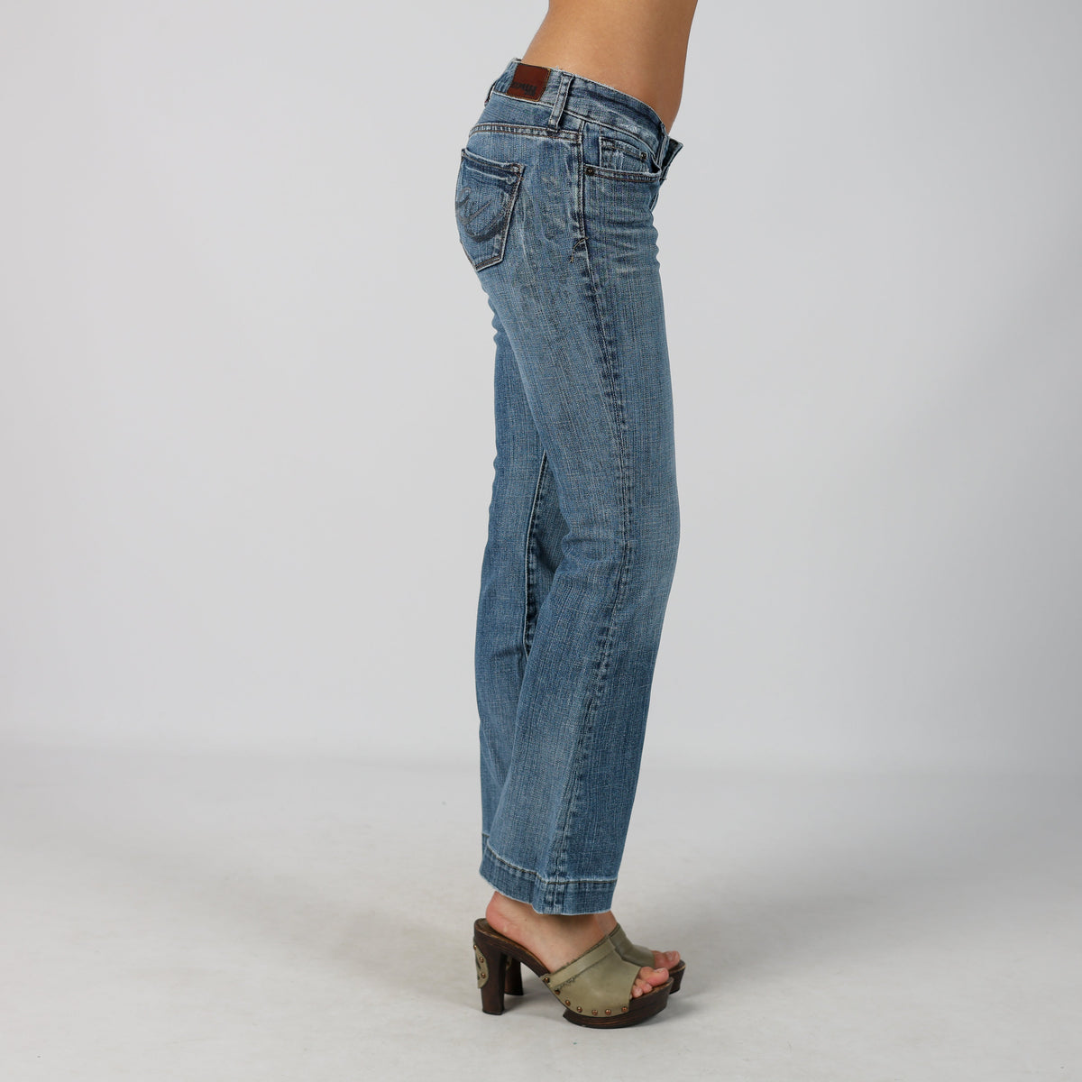 Blue Y2K Express Jeans Bootcut Jeans (M)