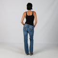 Blue Y2K Calvin Klein Bootcut Jeans (M)