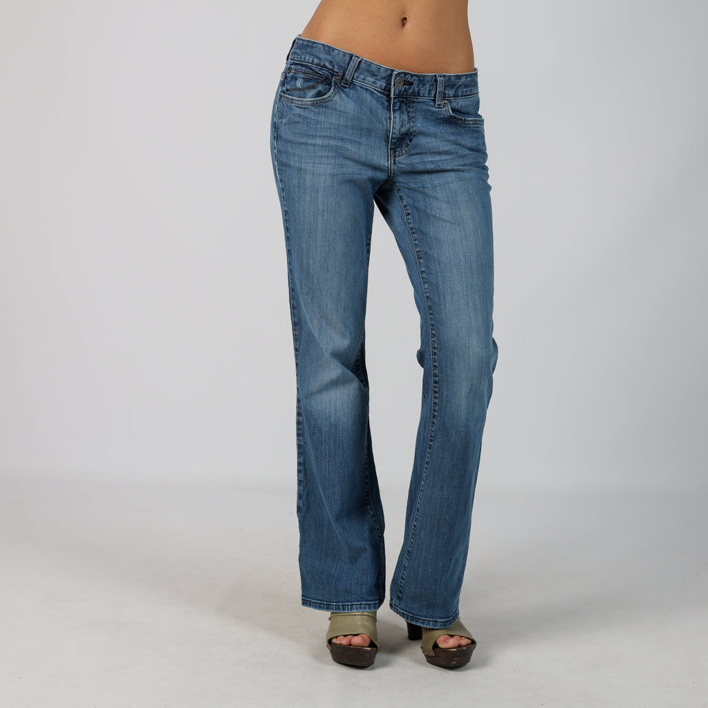 Blue Y2K Calvin Klein Bootcut Jeans (M)