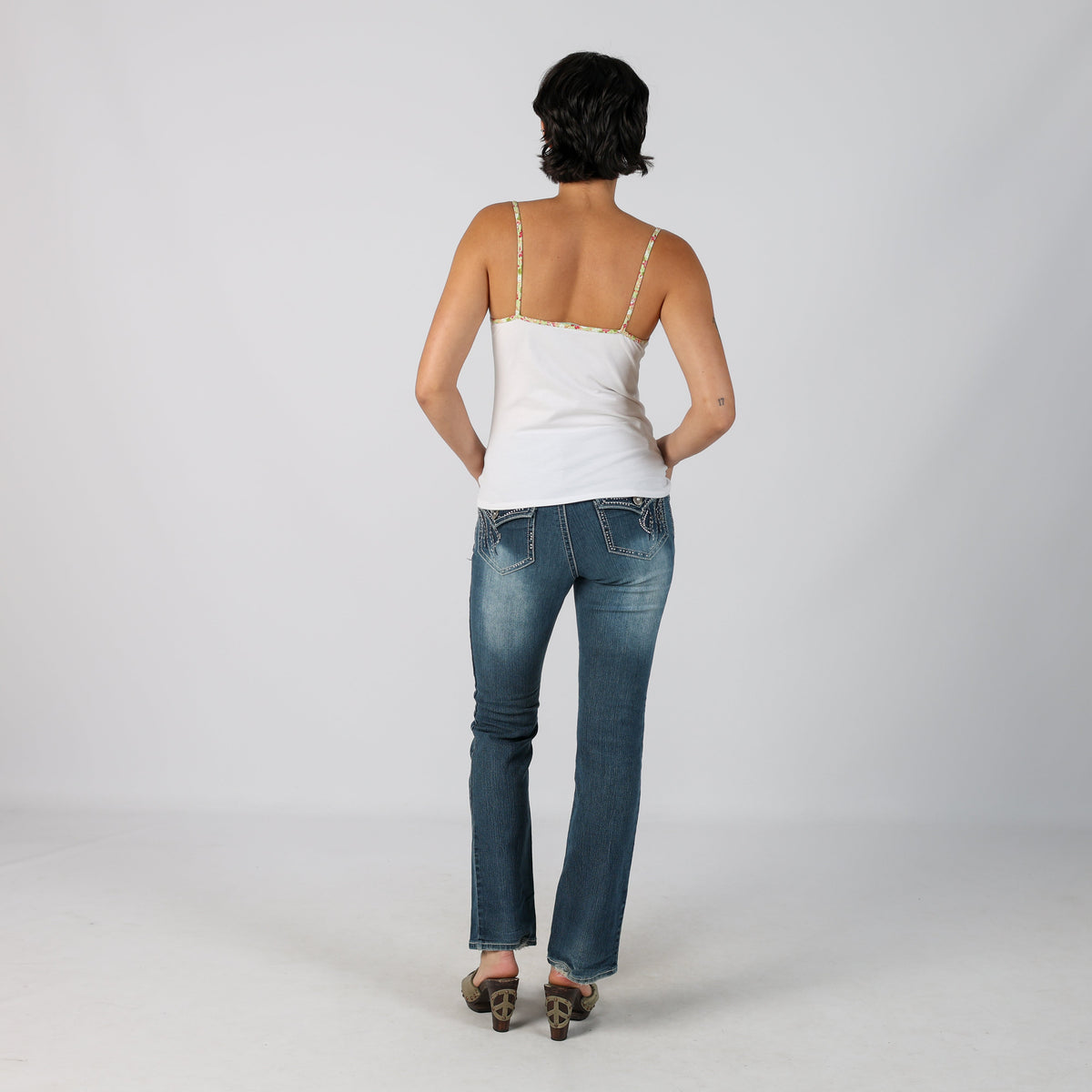Blue Y2K Faded Glory Bootcut Jeans (S)