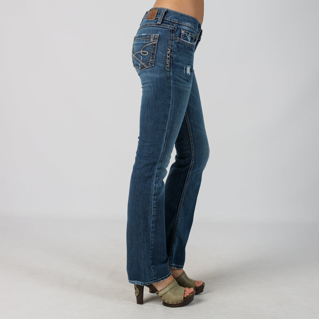 Blue Y2K Bootcut Jeans (S)