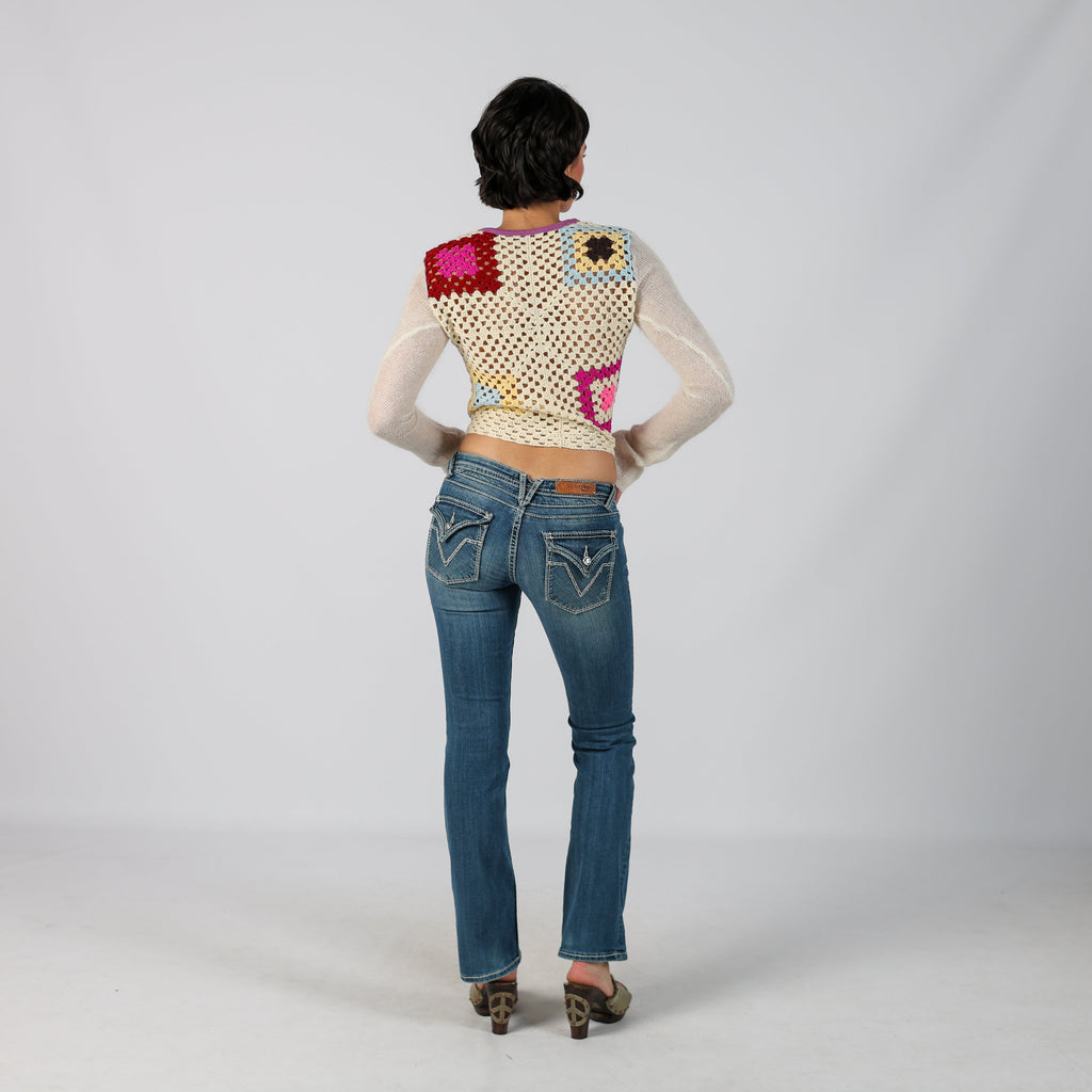 Blue Y2K Vigoss Bootcut Jeans (S)