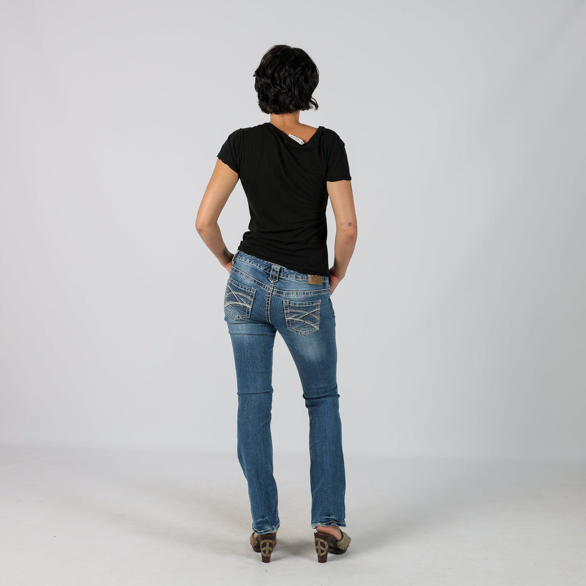 Blue Y2K Maurices Bootcut Jeans (S)