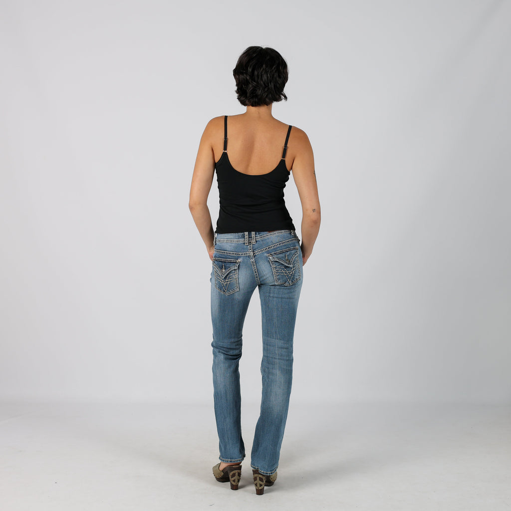 Blue Y2K Vigoss Bootcut Jeans (S)