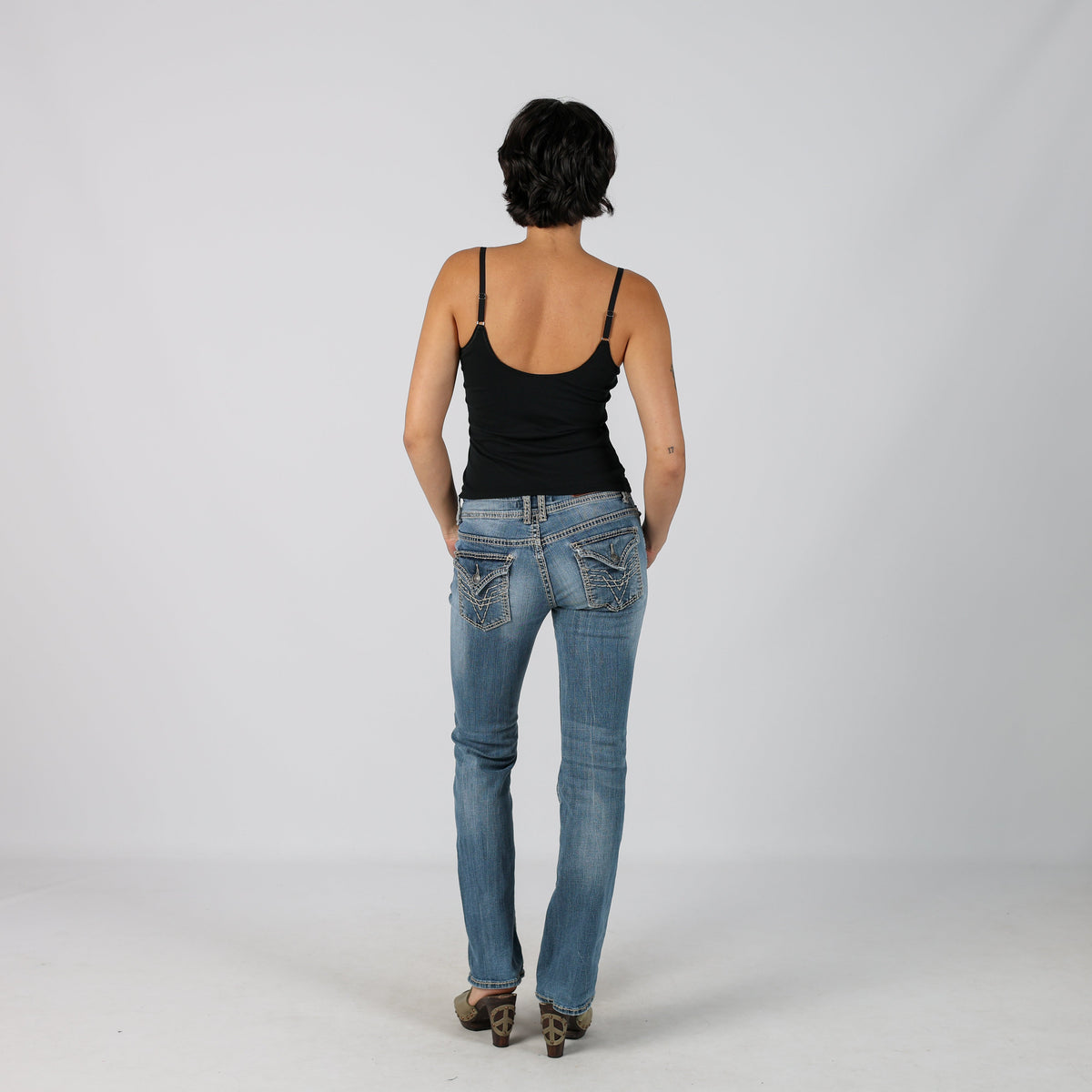 Blue Y2K Vigoss Bootcut Jeans (S)