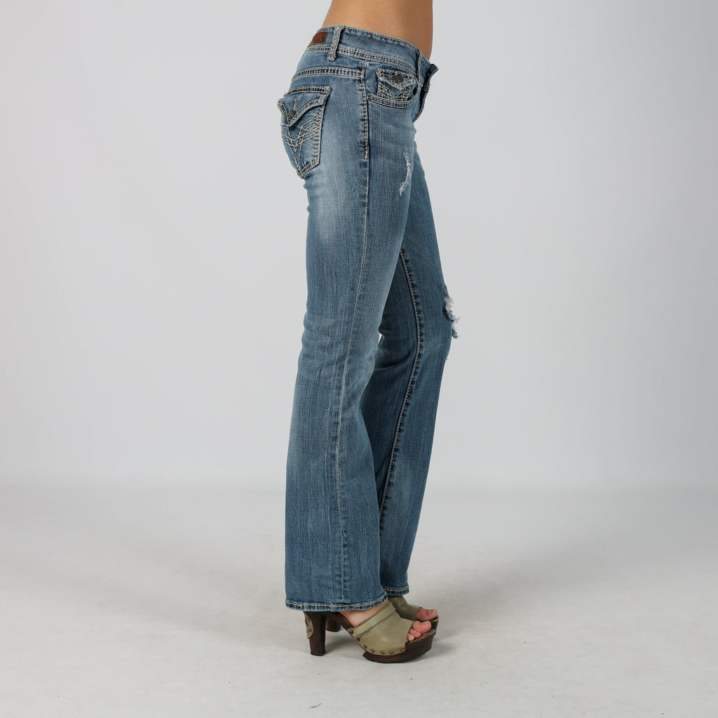 Blue Y2K Vigoss Bootcut Jeans (S)