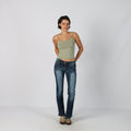 Blue Y2K Bootcut Jeans (S)