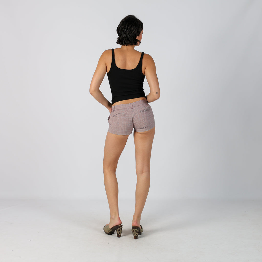 Baby Pink Y2K Yes Zee Woven Shorts Micro (XS)