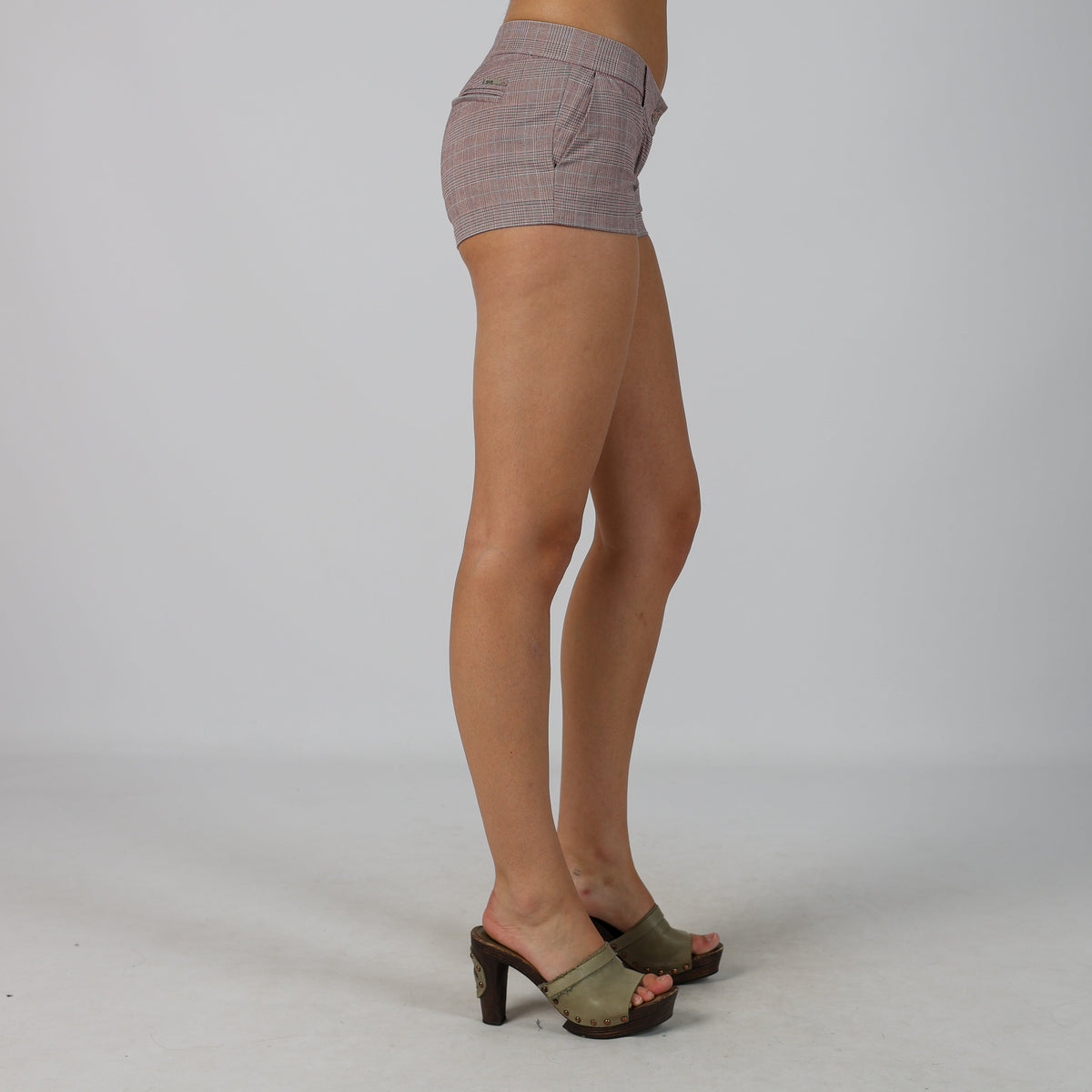 Baby Pink Y2K Yes Zee Woven Shorts Micro (XS)